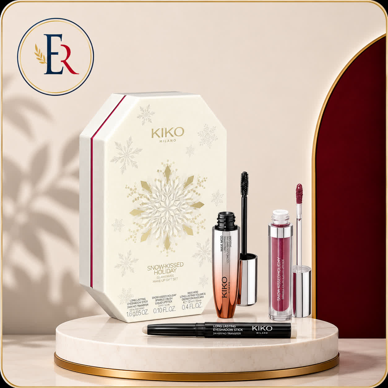 ست هدیه آرایشی کیکو میلانو Snow-Kissed Holiday سه عددی